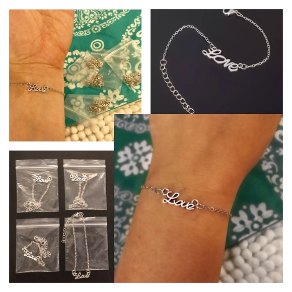 NEW!💙💎💗Bracelet Bundle Of 4! LOVE!💗💎💙ALL 4! - Picture 6 of 8